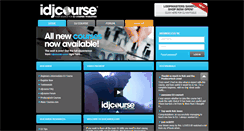 Desktop Screenshot of idjcourse.com